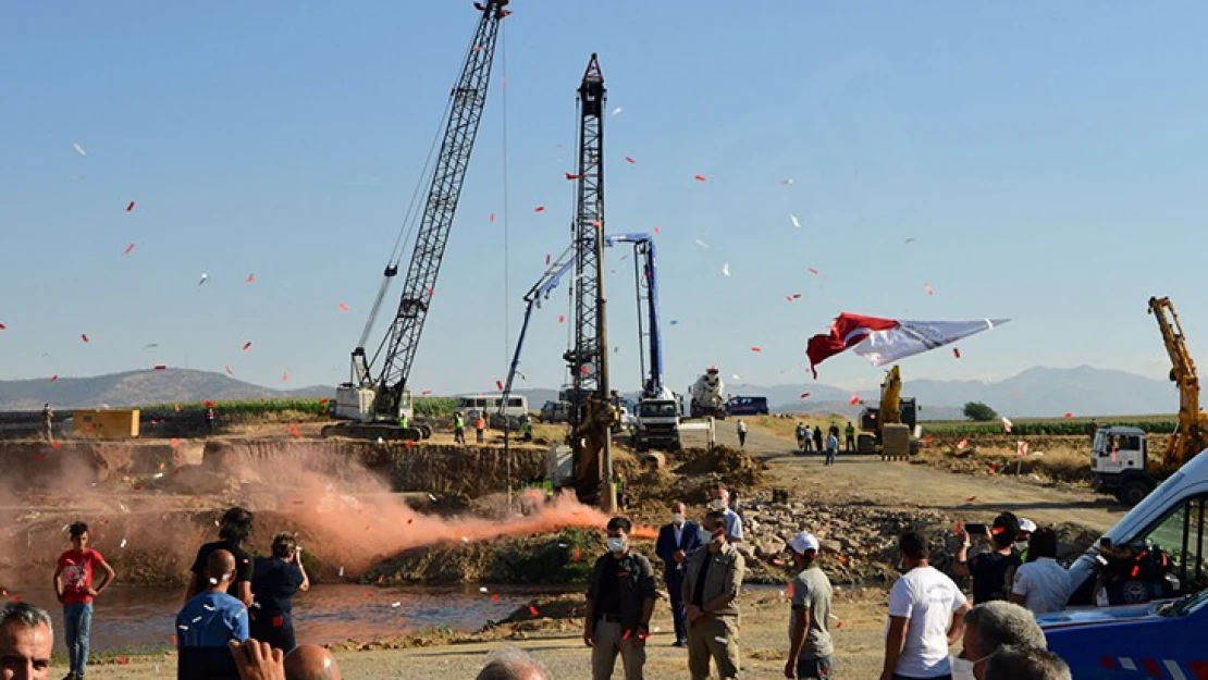 Şehrin iki yakasını birleştirecek dev projenin temelleri atıldı