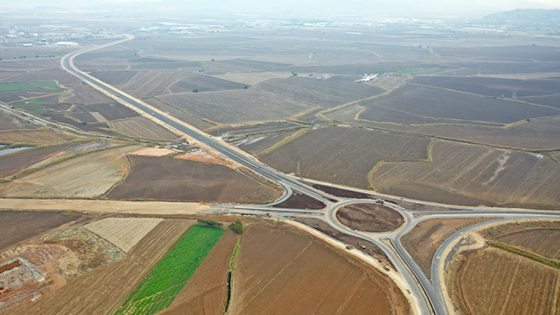 Şehrin yeni bağlantı yolu tamamlanıyor