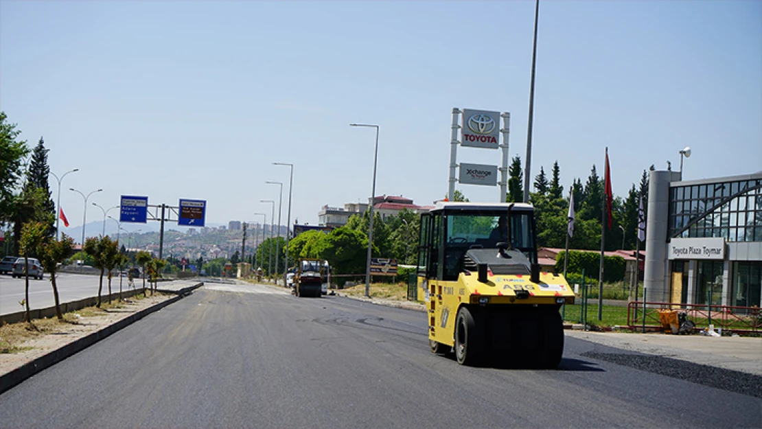 Servis ve bağlantı yolları da yeniliyor