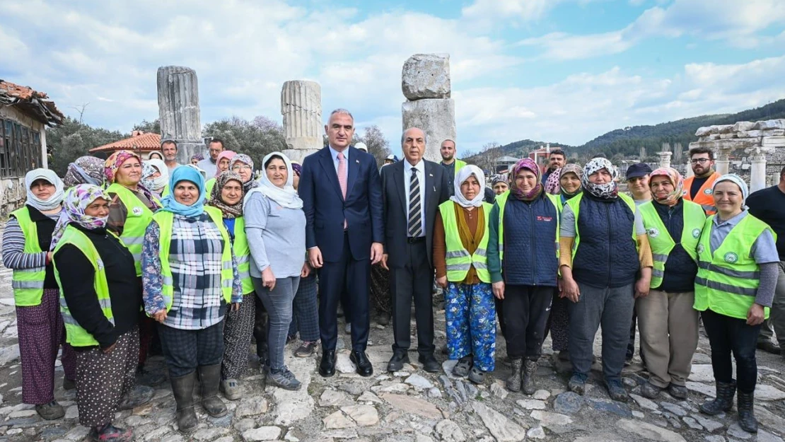 Stratonikeia Antik Kenti, kamuoyuna tanıtıldı