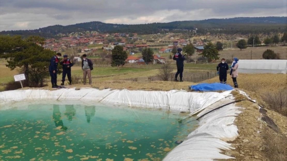 Sulama havuzuna düşen kişi öldü