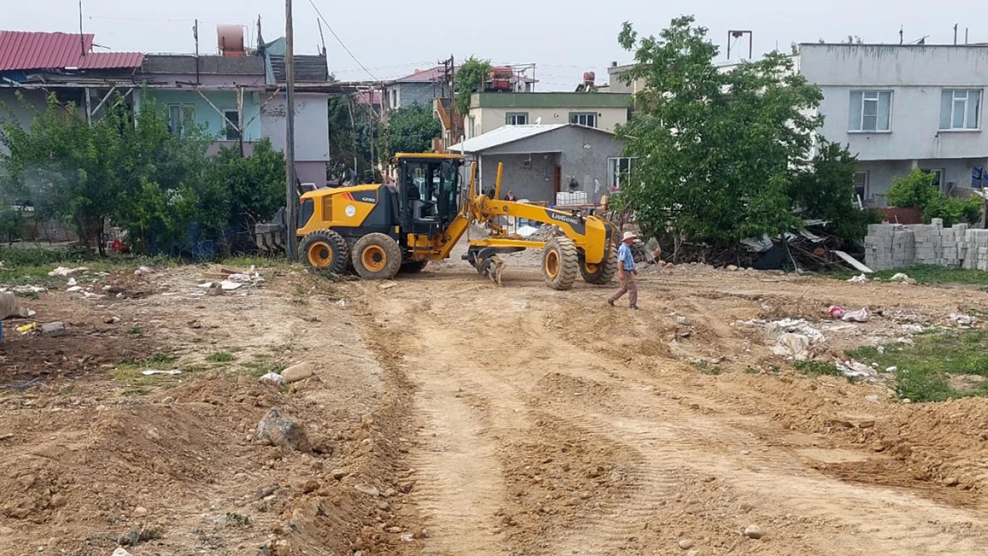 Sümer Mahallesi'ne yeni yol açma çalışması başlatıldı