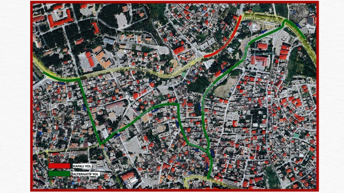 Sürücülere, alternatif güzergâh uyarısı!
