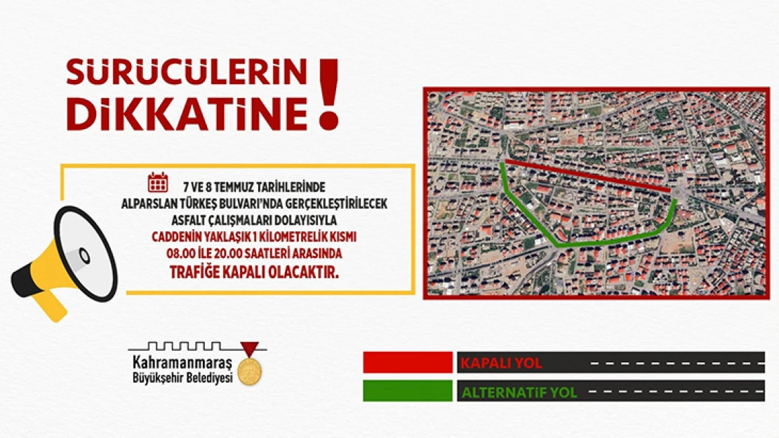 Sürücülerin Dikkatine! İki gün boyunca o yollar kapalı olacak