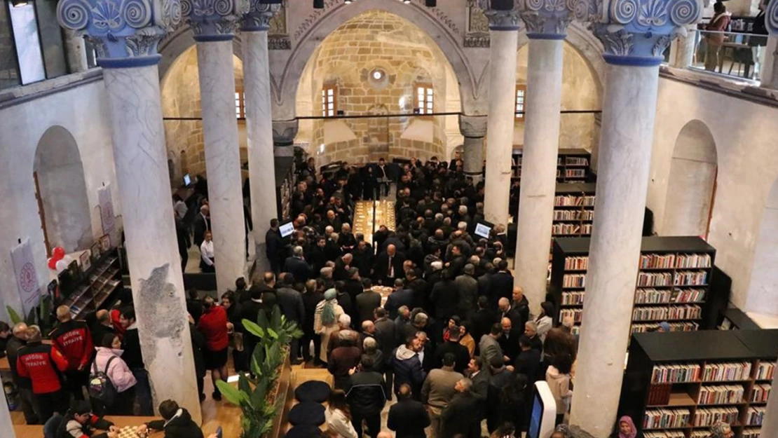 Tarihi kilise kütüphane olarak hizmet verecek