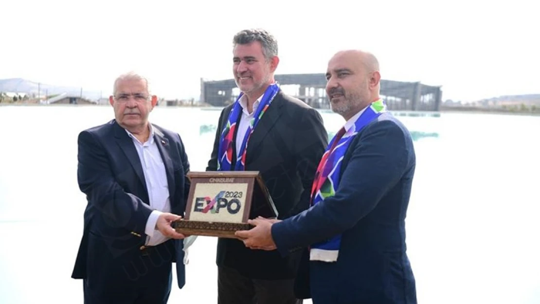 TBB Başkanı Metin Feyzioğlu, EXPO 2023 alanını gezdi