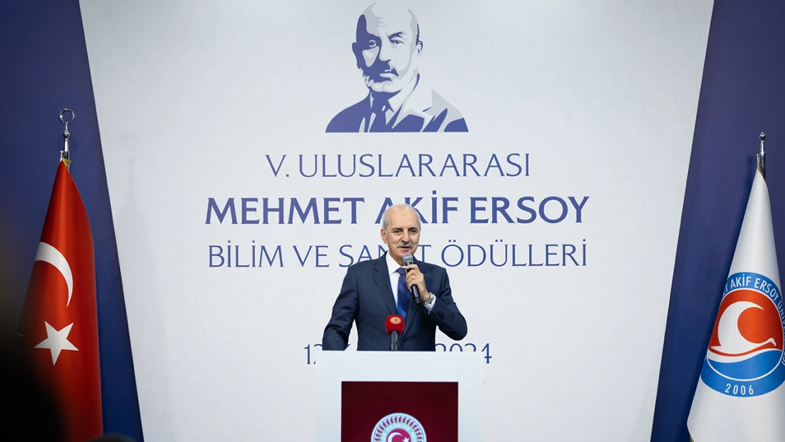 TBMM Başkanı Kurtulmuş: 'İsrail'in BM üyeliği askıya alınmalıdır'