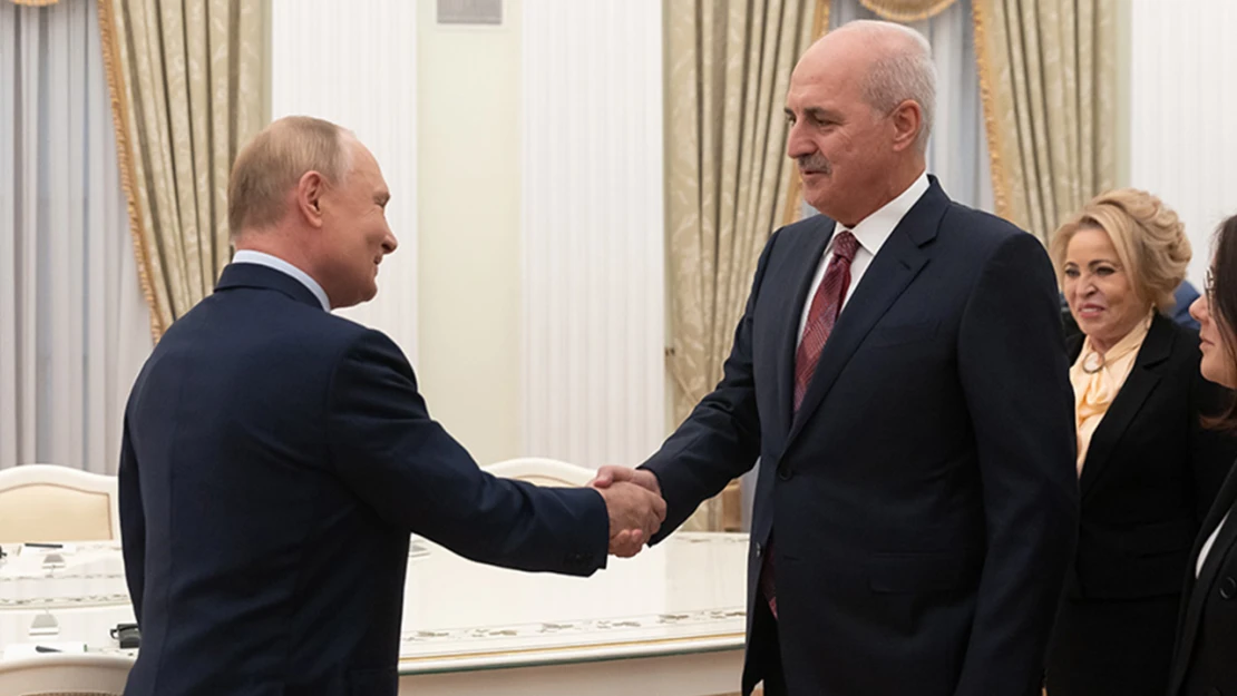 TBMM Başkanı Kurtulmuş Rusya lideri Putin ile görüştü