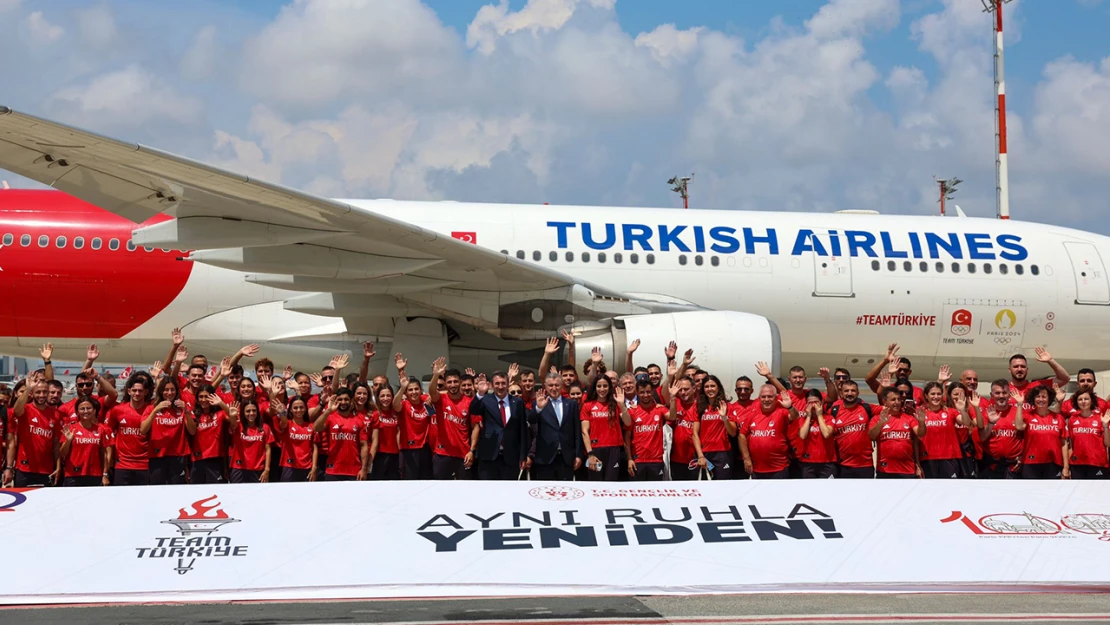 Team Türkiye kafilesi, Paris 2024 Yaz Olimpiyatları için yola çıktı