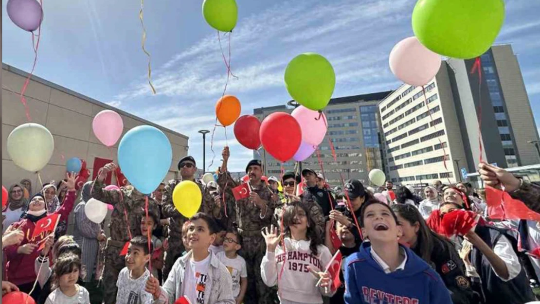 Tedavi gören çocuklar unutulmadı