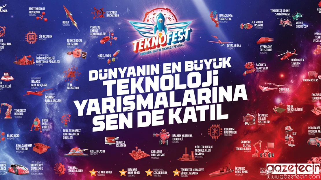 TEKNOFEST 2025 Teknoloji Yarışmaları başvuru süresi uzatıldı