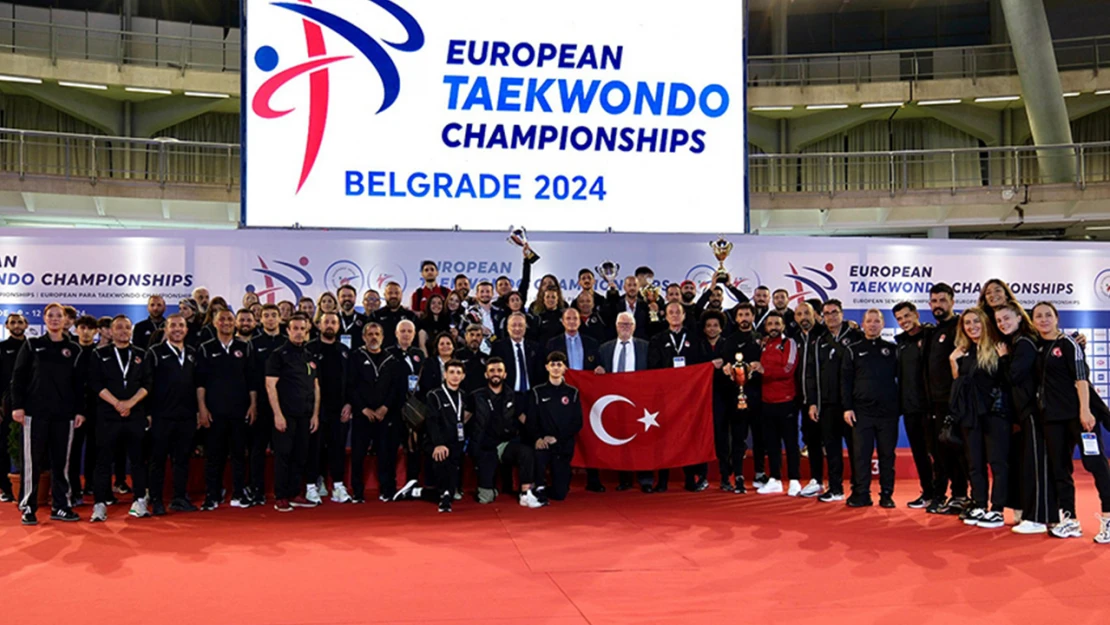 Tekvando Milli Takımı'na Avrupa şampiyonu