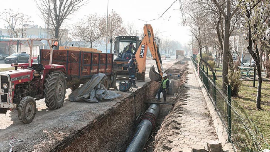 Tevfik Kadıoğlu Köprülü Kavşağı için altyapı çalışmaları başladı