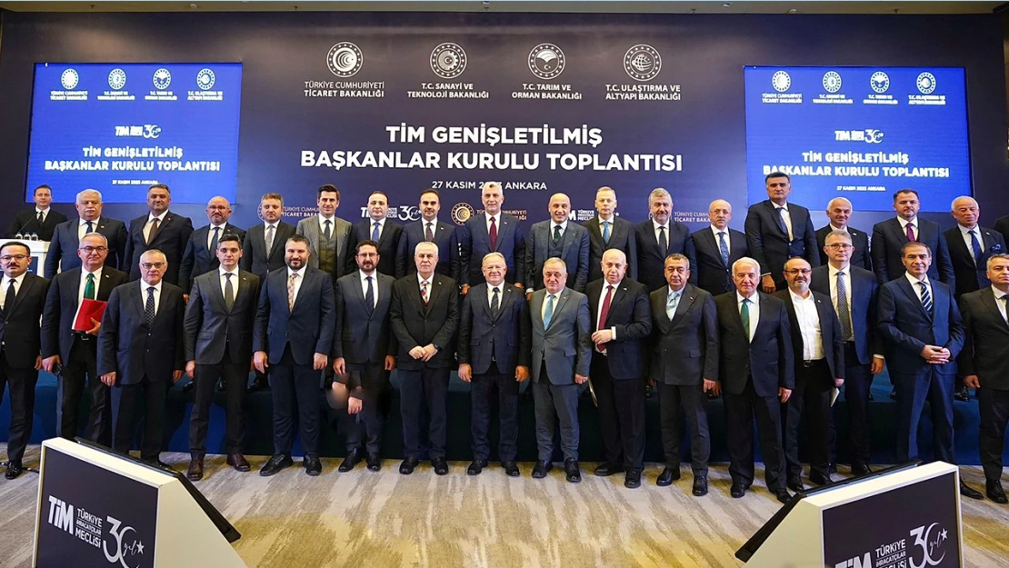 TİM Genişletilmiş Başkanlar Kurulu toplantısı tamamlandı