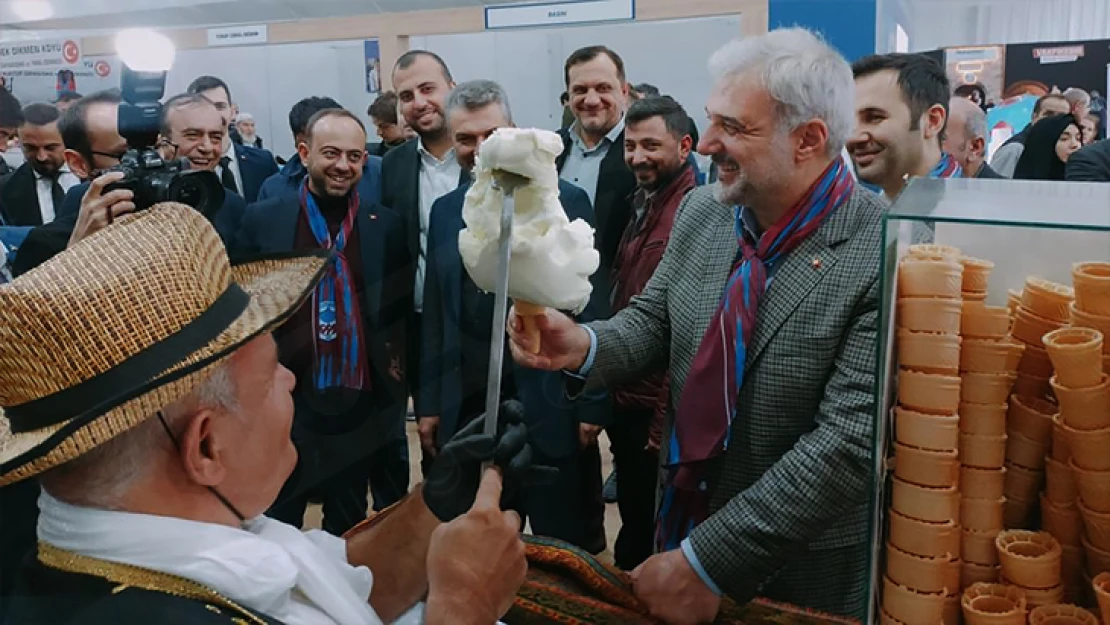 Trabzon Günleri'nde Maraş dondurmasına yoğun ilgi