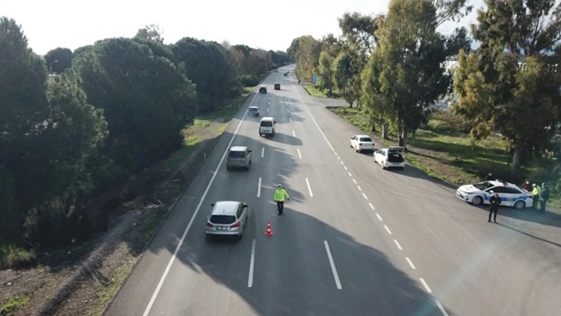 Trafik denetimlerinde 194 sürücüye ceza yazıldı