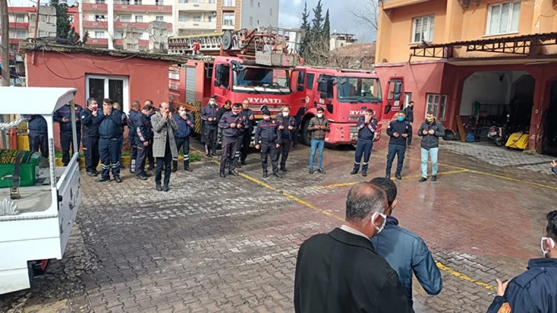 Trafik kazasında hayatını kaybeden itfaiye eri