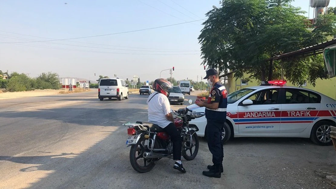 Trafik uygulamasında 195 sürücüye ceza yazıldı