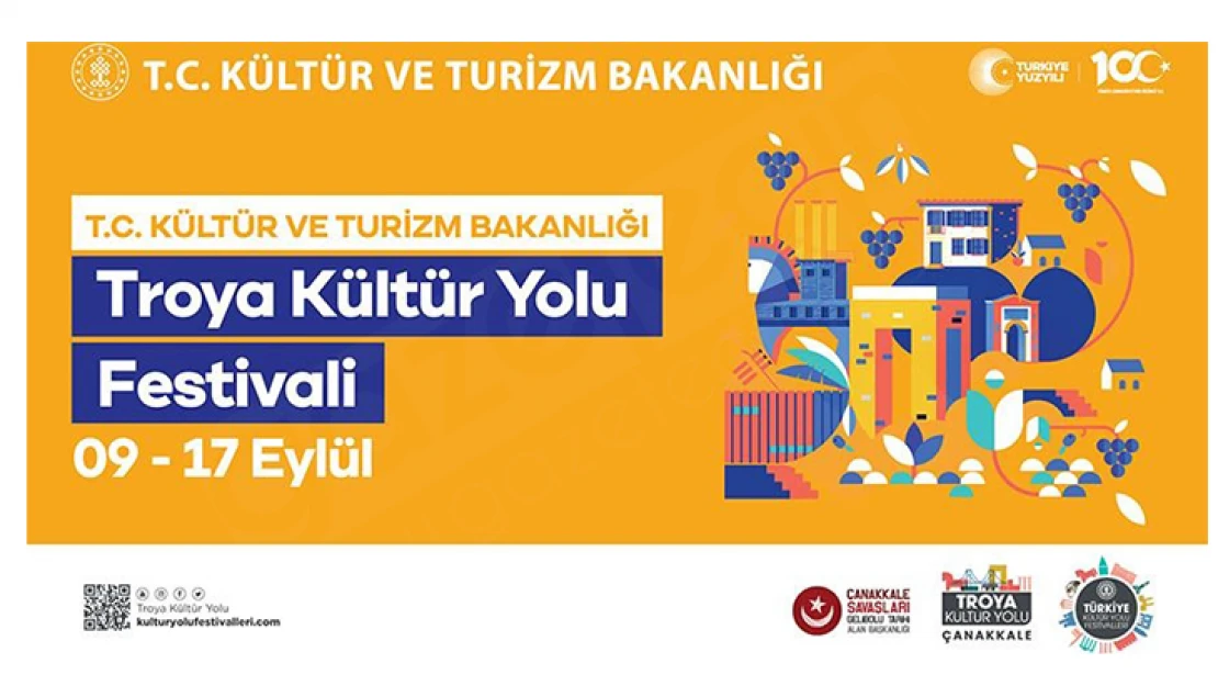 Troya Kültür Yolu Festivali 9 Eylül'de başlıyor