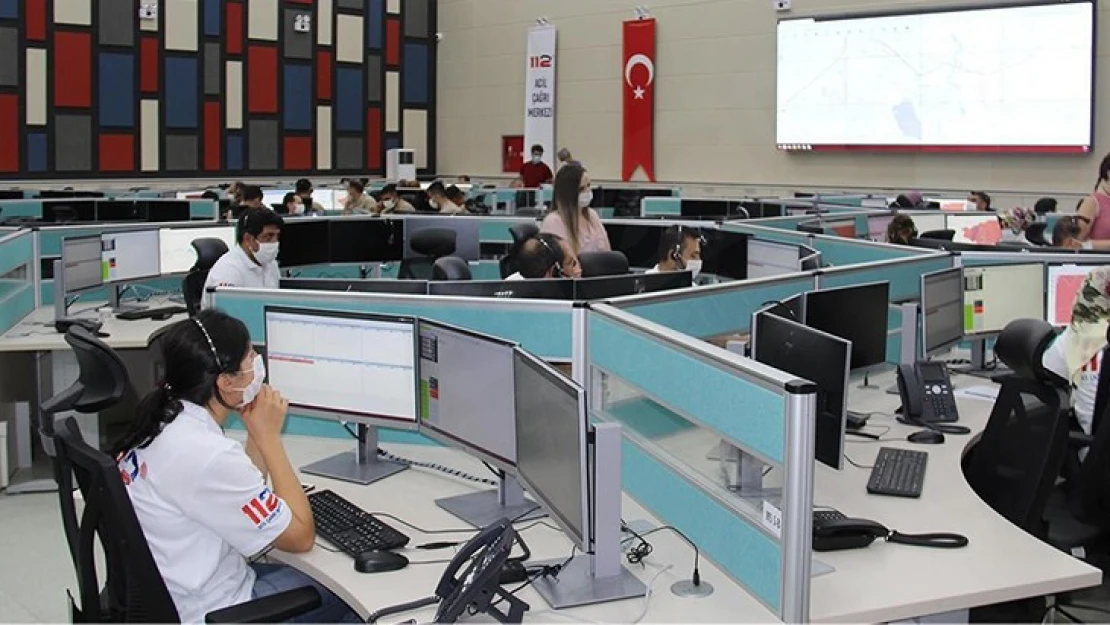 Tüm acil numaralar 112 çağrı merkezinde toplandı