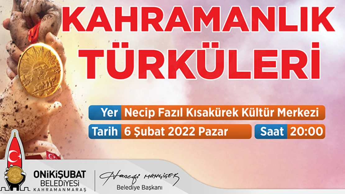 Türk Müziği Topluluğu, kahramanlık türküleri seslendirecek