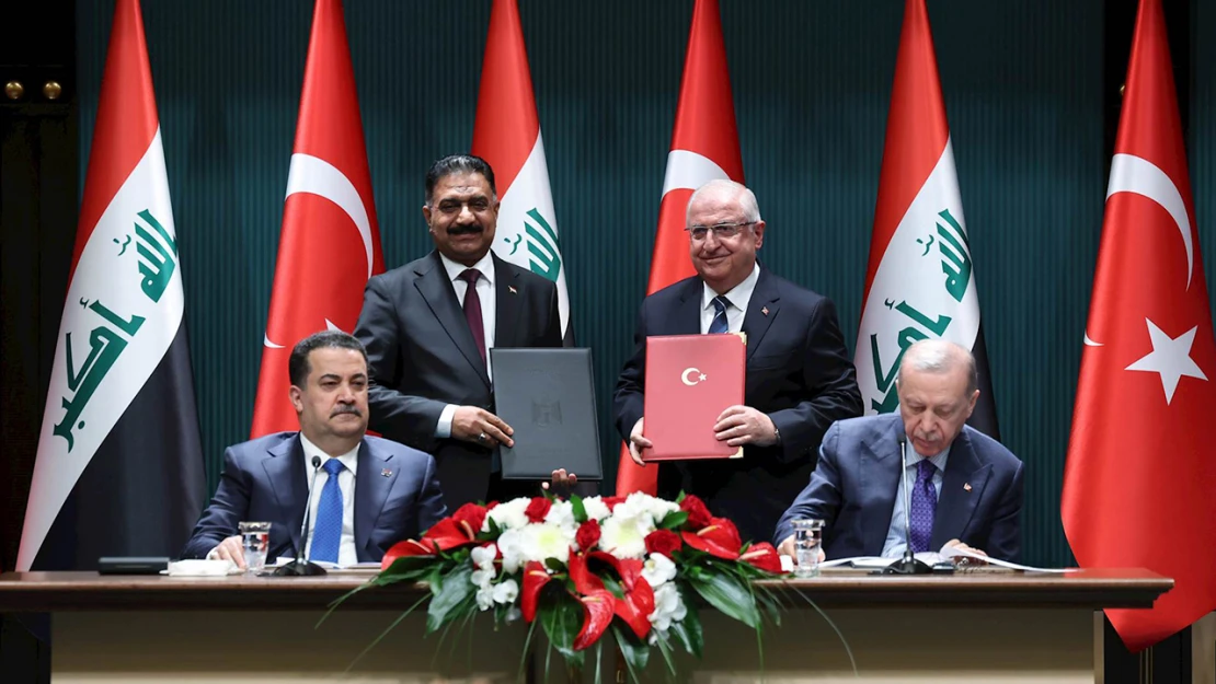 Türkiye-Irak arasında mutabakat zaptı imzalandı