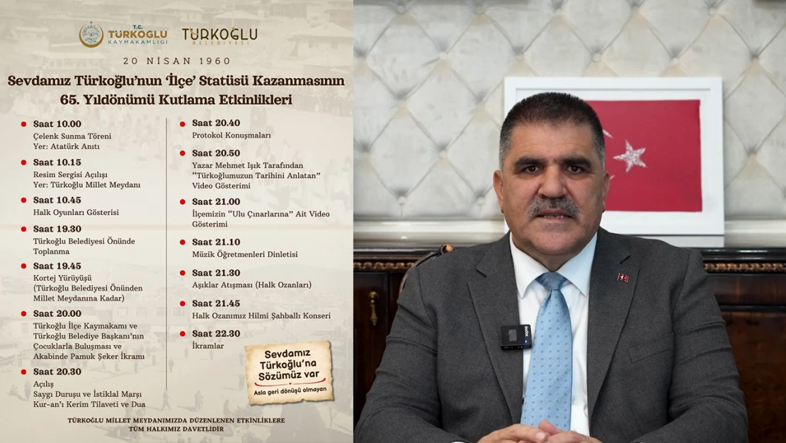 Türkoğlu'nda hafta sonu dev etkinlik