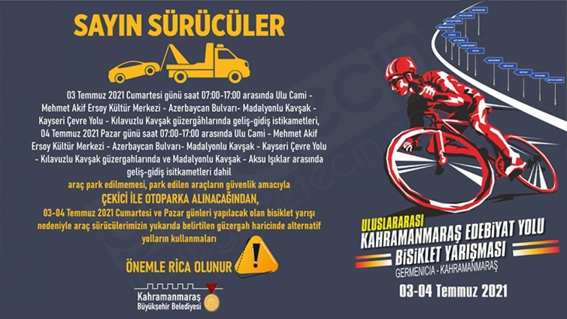 Uluslararası Edebiyat Yolu Bisiklet Yarışları için geri sayım başladı