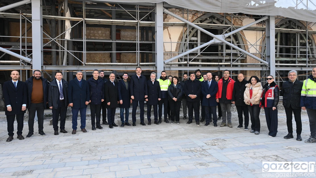 Vakıflar Genel Müdürü Sinan Aksu, Kahramanmaraş'ta