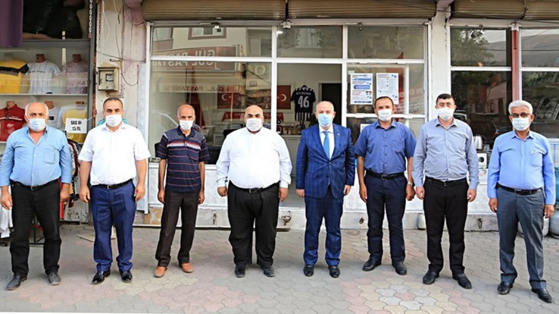 Vali Coşkun'dan Dulkadiroğlu Muhtarlar Derneğine ziyaret