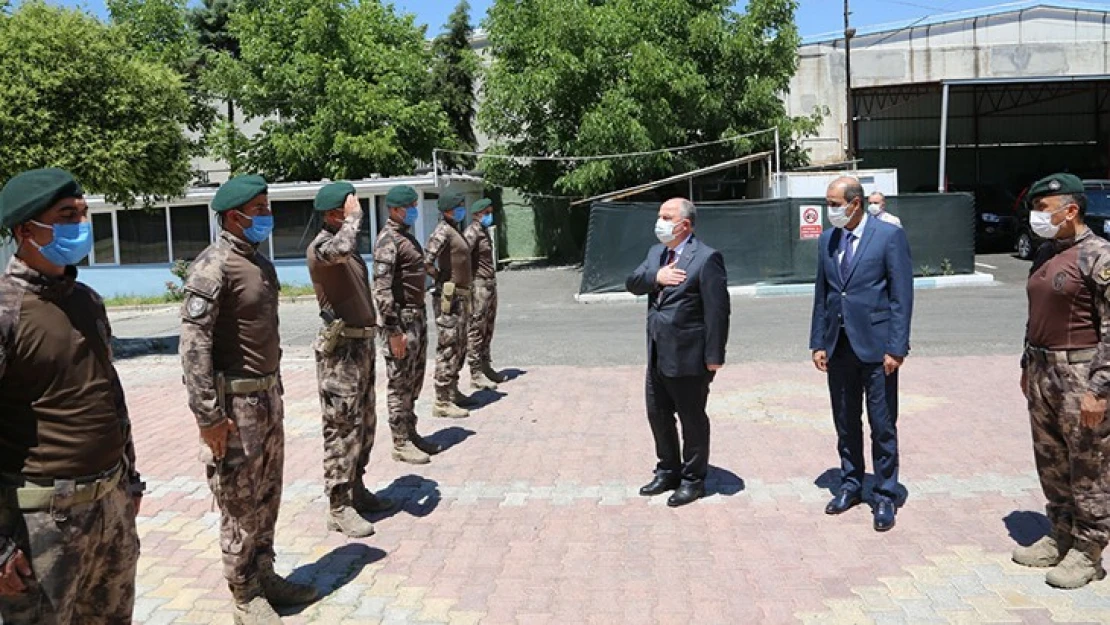 Vali Coşkun'dan Özel Harekât Polislerine ziyaret