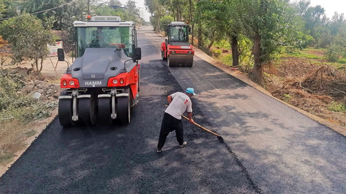 Yapılan grup yolu ile 6 mahalle birbirine bağlanacak