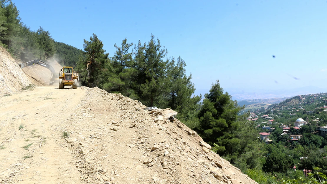 Yavşan Yaylası'na ulaşım sağlayacak yeni bir yol açılıyor