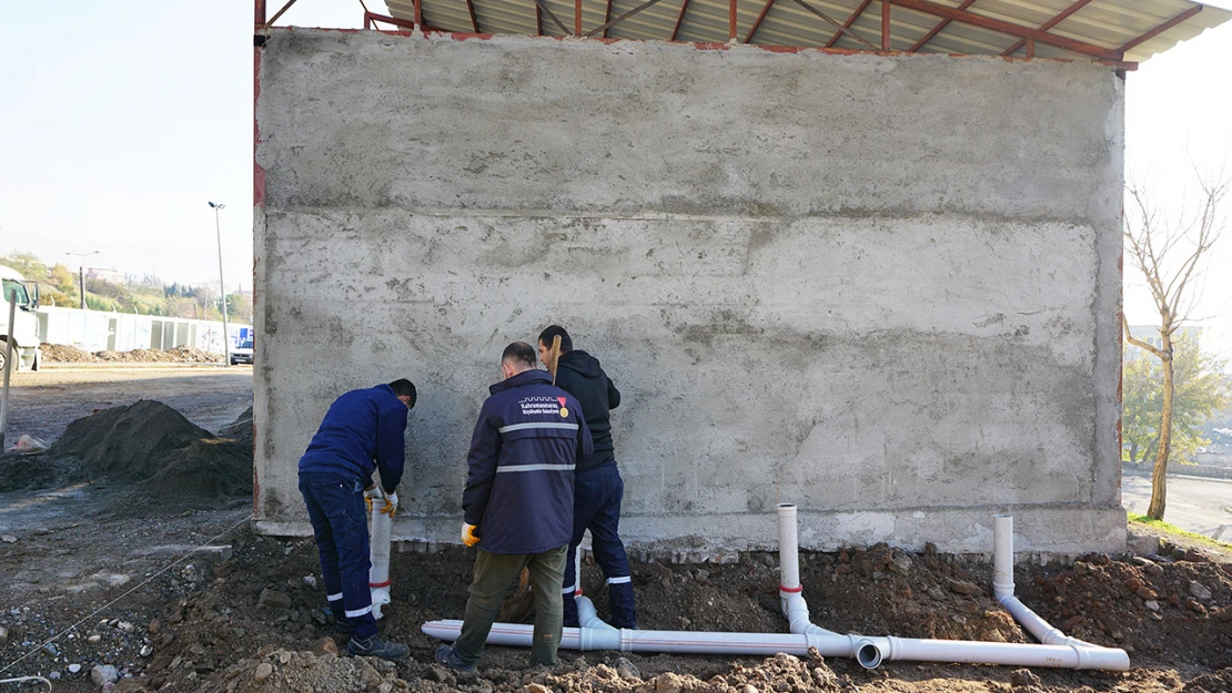 Yeni Balık Pazarının inşası sürüyor