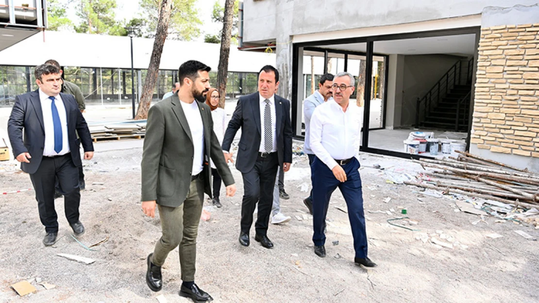 Yeni Kahramanmaraş'ın yeni sosyal tesisi hizmete hazırlanıyor