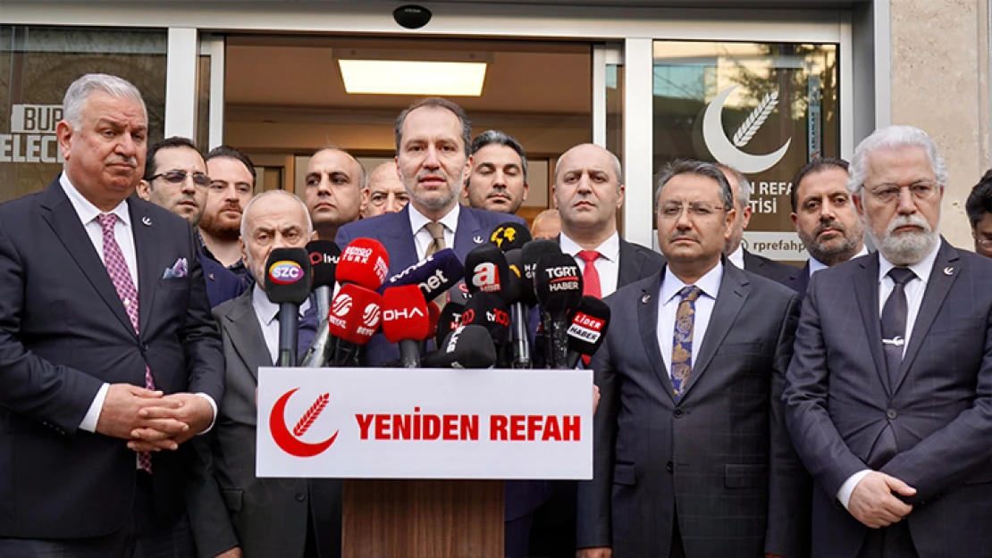 Yeniden Refah Partisi'de Cumhur İttifakı'na destek verecek