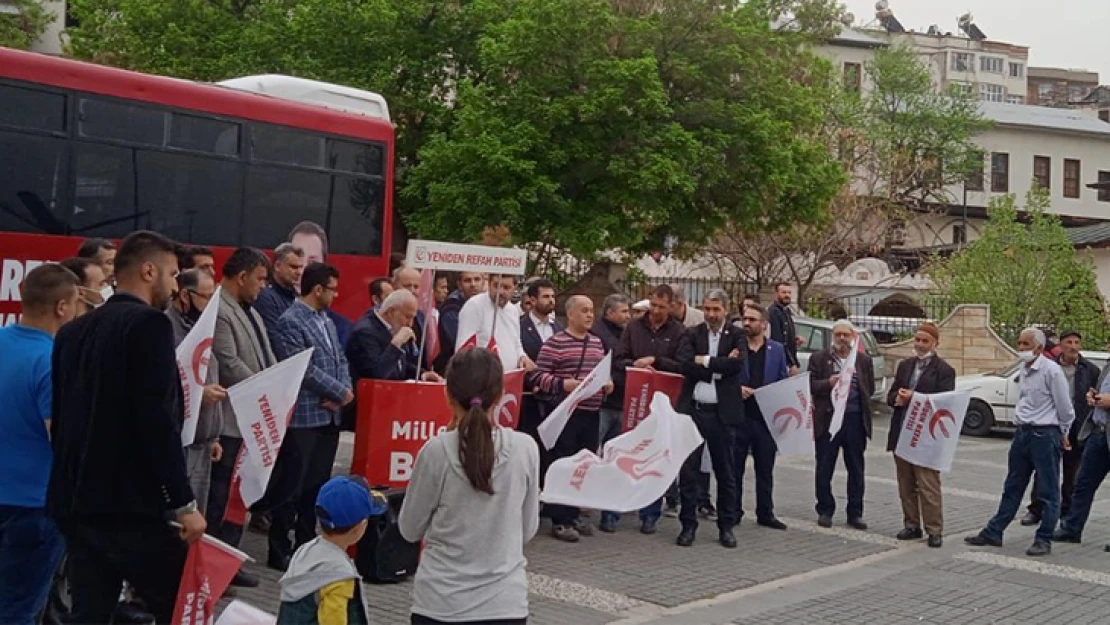 Yeniden Refah Partisi İl Başkanı Dere: Kudüs ve Mescid-i Aksa, kan ağlıyor