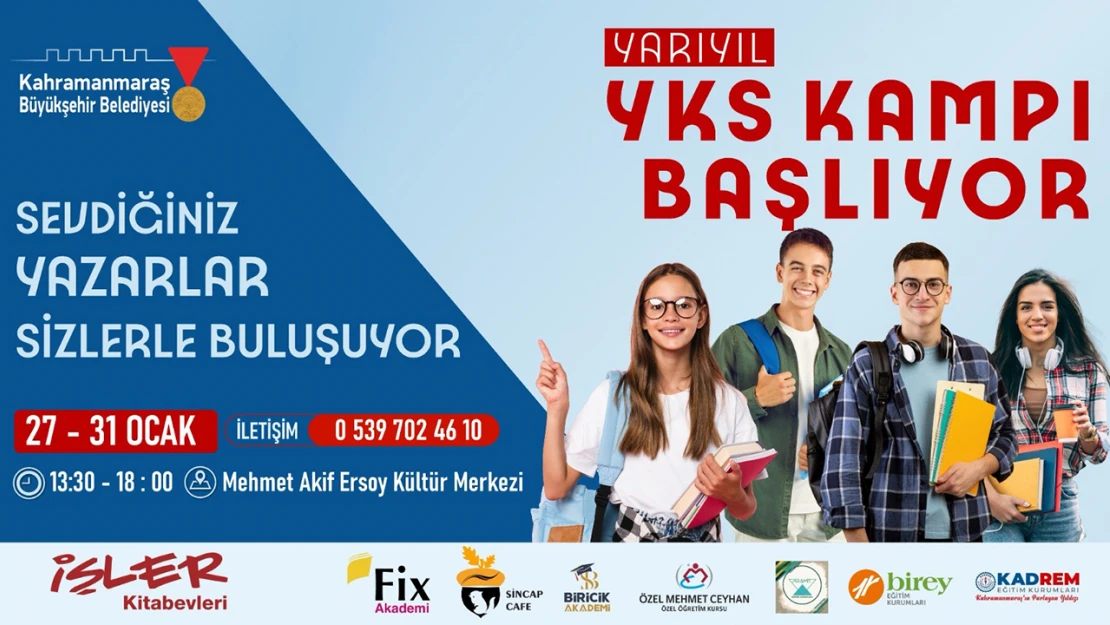 YKS kampı Kahramanmaraş'ta Matematik ile başlıyor