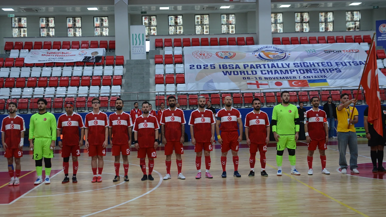 Kısmi Görme Engelliler Futsal Dünya Şampiyonası devam ediyor
