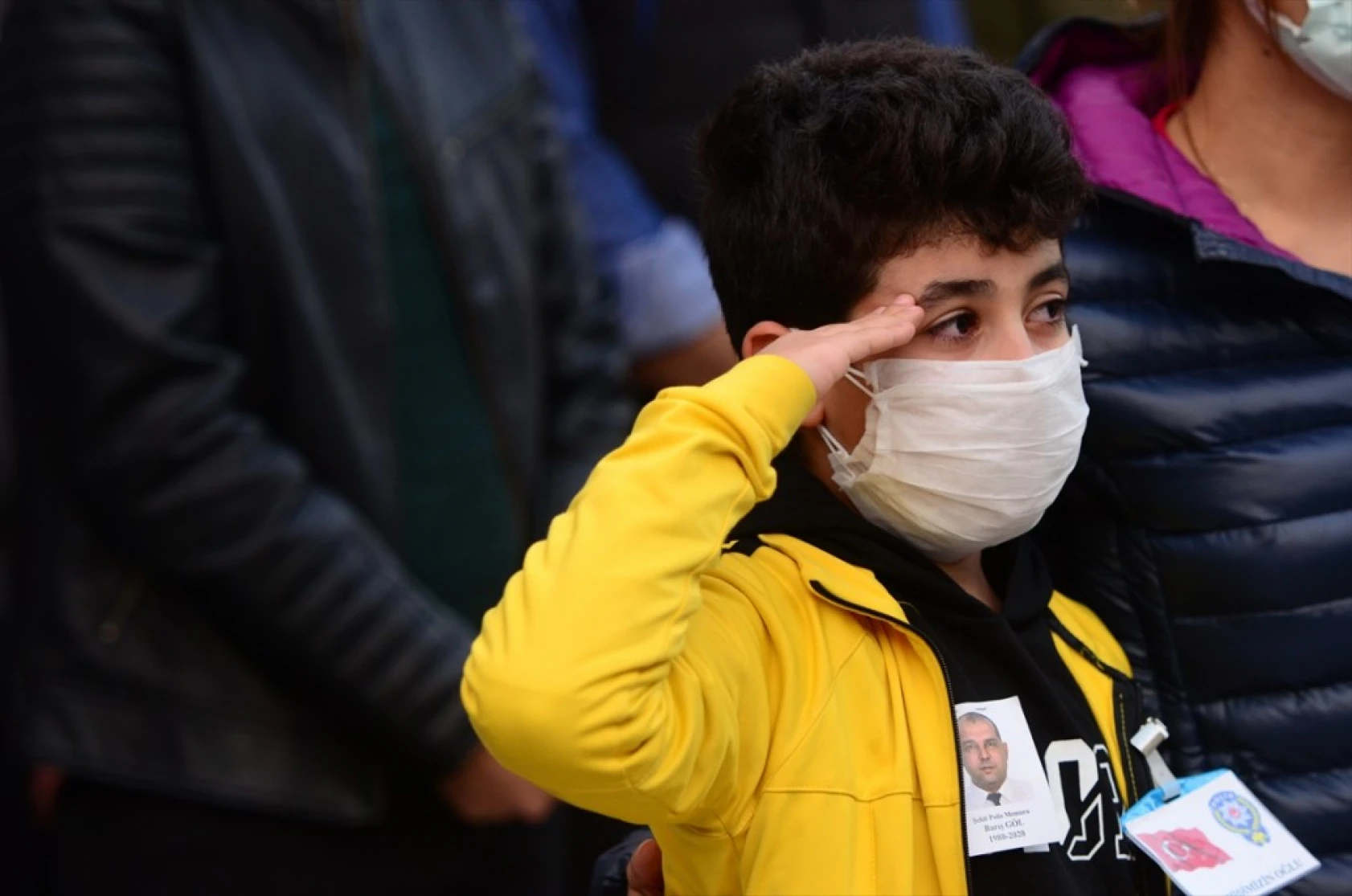 Şehit Polis Memuru Barış Göl, törenle uğurlandı