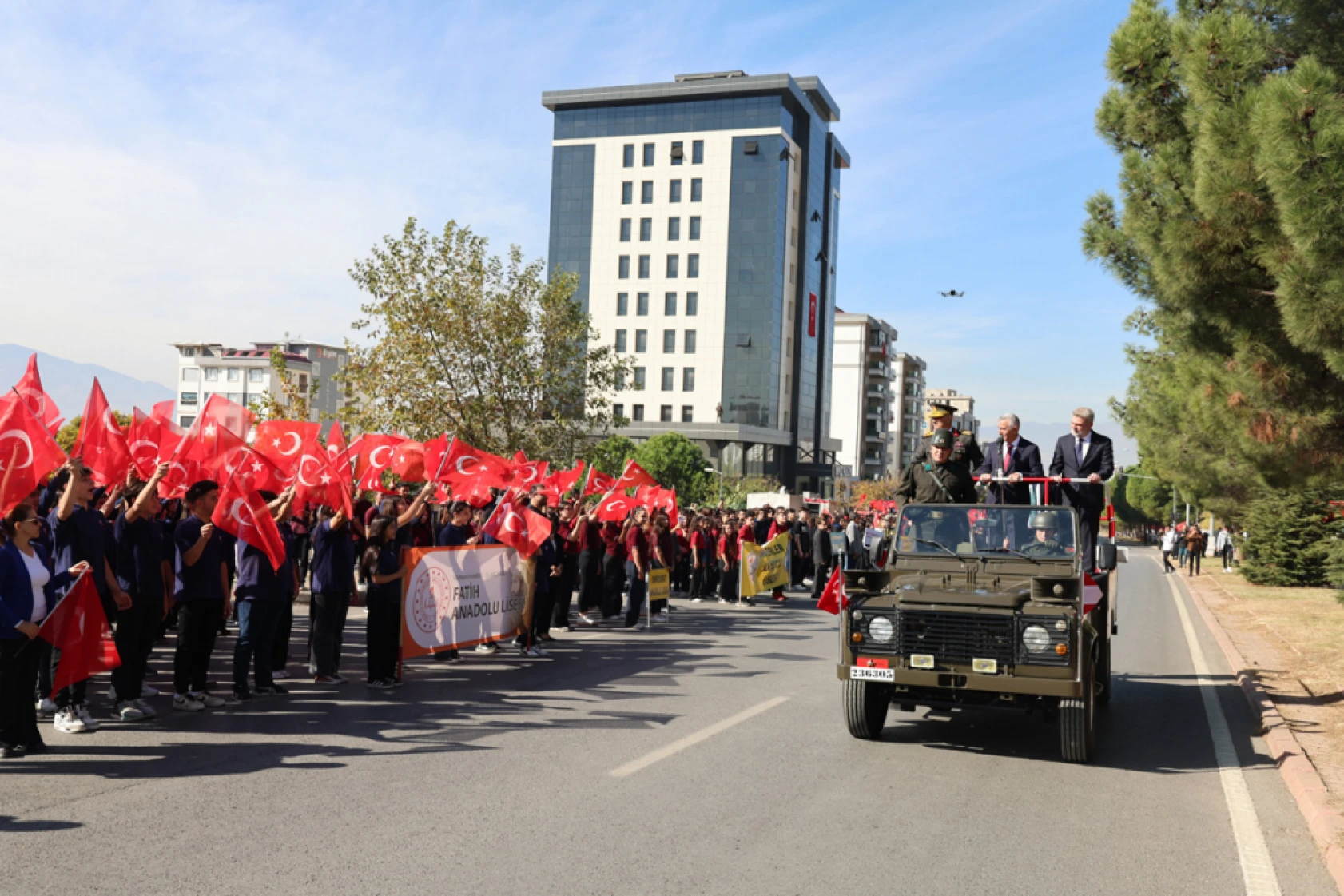 Kahramanmaraş'ta cumhuriyetin 101'inci yılı coşkuyla kutlandı