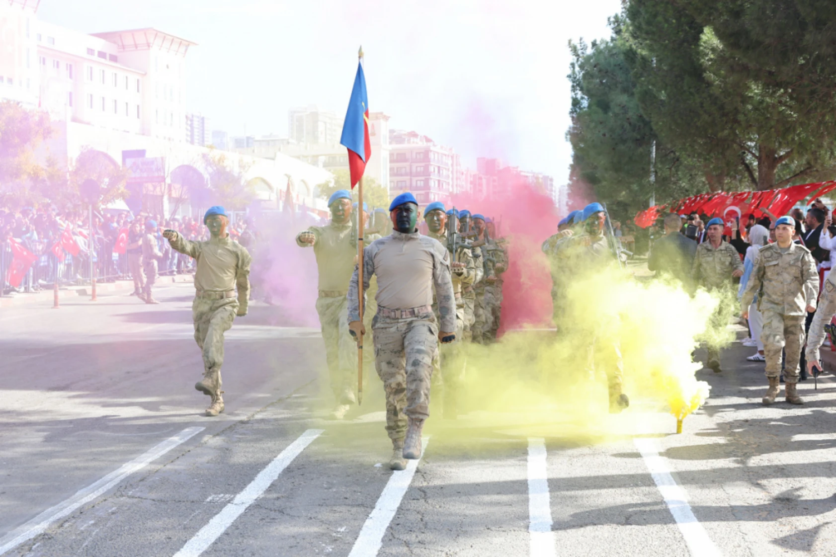 Kahramanmaraş'ta cumhuriyetin 101'inci yılı coşkuyla kutlandı