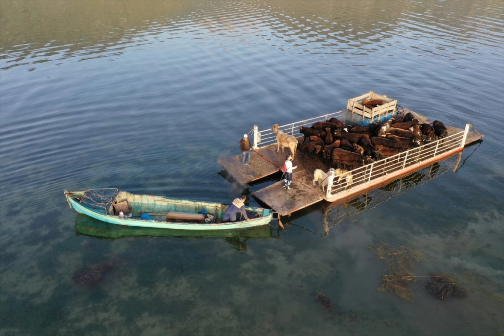 Yörüklerin Mada Adasını geçiş anı