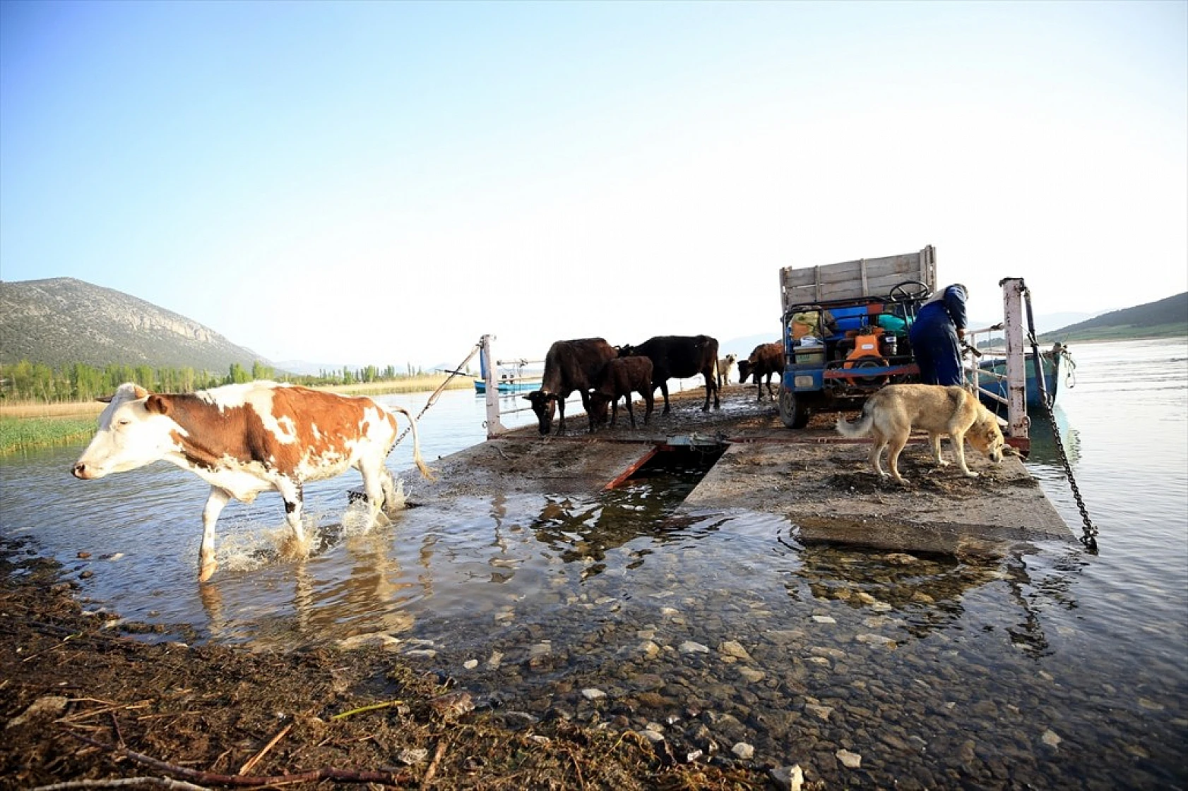 Yörüklerin Mada Adasını geçiş anı