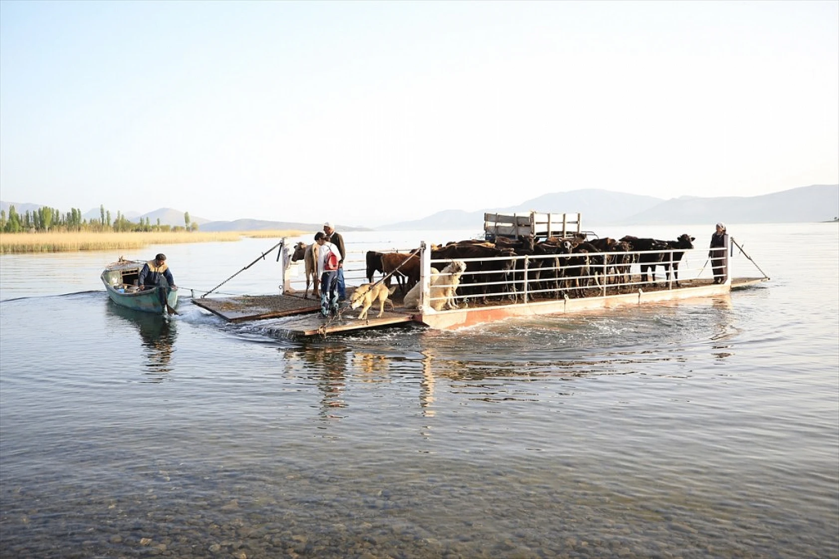 Yörüklerin Mada Adasını geçiş anı