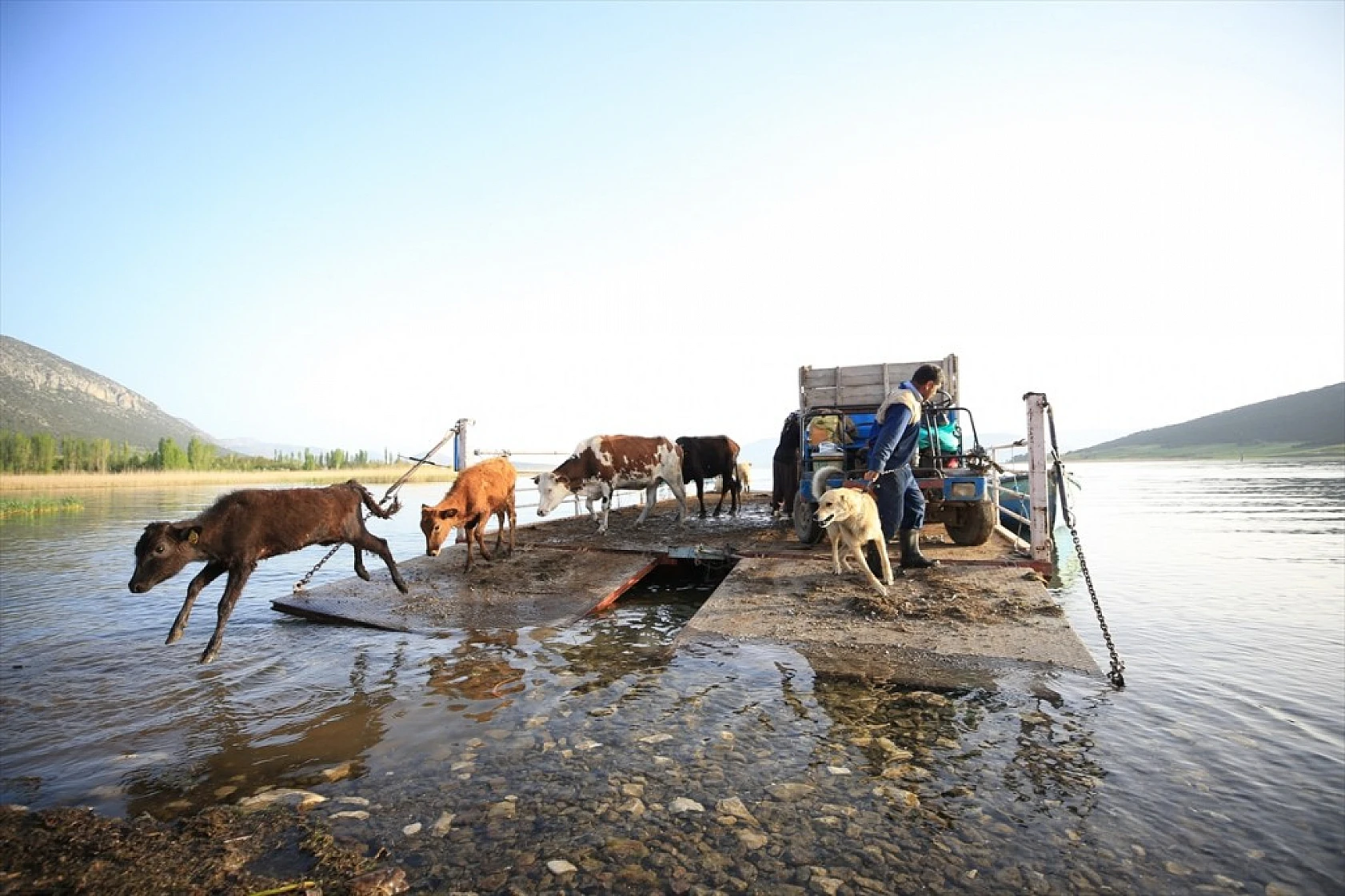 Yörüklerin Mada Adasını geçiş anı