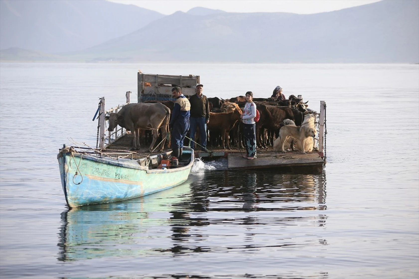 Yörüklerin Mada Adasını geçiş anı