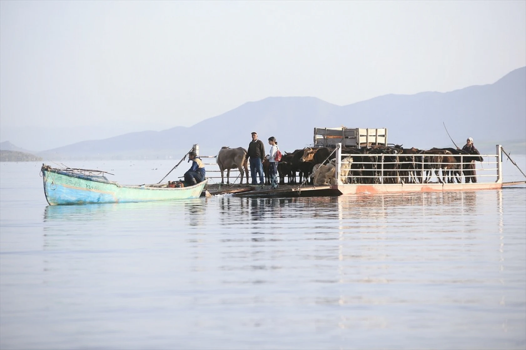 Yörüklerin Mada Adasını geçiş anı