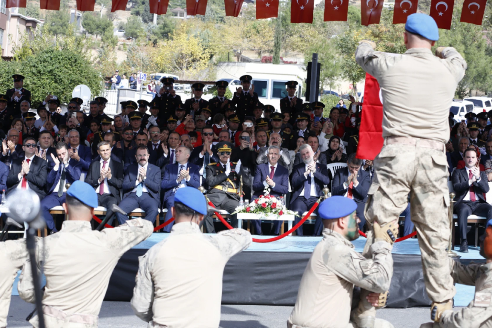 Kahramanmaraş'ta cumhuriyetin 101'inci yılı coşkuyla kutlandı