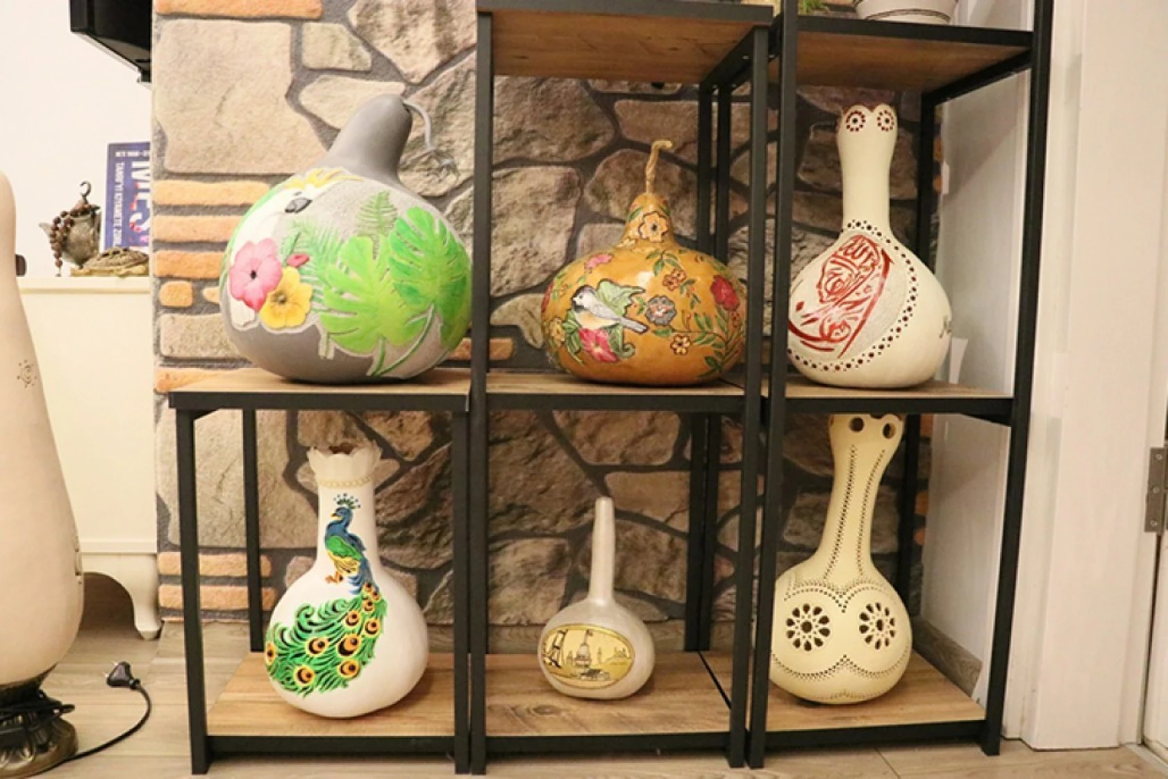 Su kabağından süs eşyaları